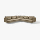 Sofa narożna, 6-osobowa, Johanneshov brązowobeżowy SÖDERHAMN 996.224.01