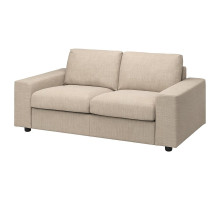 Sofa 2-osobowa, z szerokimi podłokietnikami/Hillared beżowy VIMLE 094.327.64