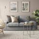 Sofa 2-osobowa, Tibbleby beżowy/szary KIVIK 094.405.99