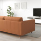 Sofa 2-osobowa, Grann/Bomstad złoto-brązowy/metal LANDSKRONA 192.702.66