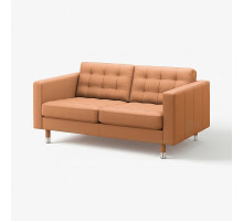 Sofa 2-osobowa, Grann/Bomstad złoto-brązowy/metal LANDSKRONA 192.702.66