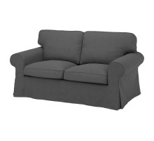 Sofa 2-osobowa, Tallmyra średnioszary EKTORP 194.305.28