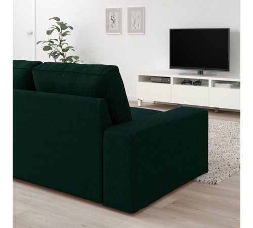 Sofa 2-osobowa, Tallmyra ciemnozielony KIVIK 194.847.62