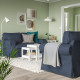Sofa 2-osobowa, Kilanda granatowy EKTORP 195.090.22