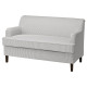 Sofa 2-osobowa, Klovsta szaro-biały ROCKSJÖN 195.146.98