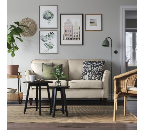 Sofa 2-osobowa, Hakebo beżowy EKHOLMA 195.355.87