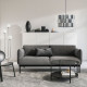 Sofa 2-osobowa, Lejde szary-czarny ÄPPLARYD 205.062.25