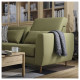 Sofa 2-osobowa, Vissle żółtozielony SLATORP 205.943.64