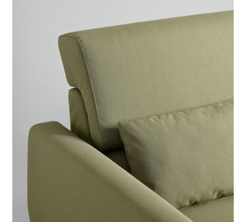 Sofa 2-osobowa, Vissle żółtozielony SLATORP 205.943.64