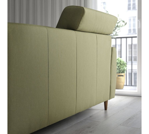 Sofa 2-osobowa, Vissle żółtozielony SLATORP 205.943.64