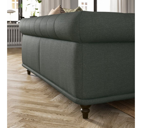 Sofa 2-osobowa, Lejde szary/zielony/brązowy VISKAFORS 294.432.62