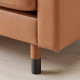 Sofa 2-osobowa, Grann/Bomstad złoto-brązowy/drewno/czarny LANDSKRONA 294.442.09