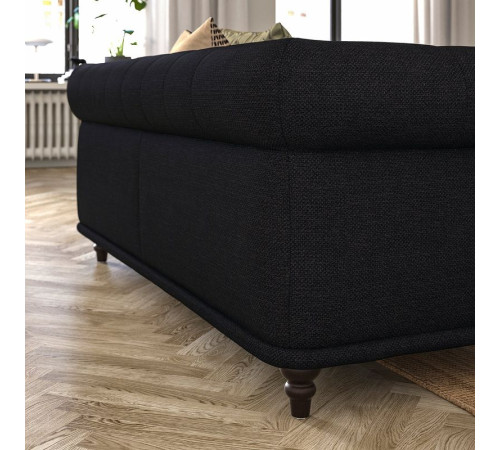 Sofa 2-osobowa, Lejde antracyt/brązowy VISKAFORS 394.432.52