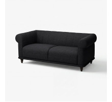 Sofa 2-osobowa, Lejde antracyt/brązowy VISKAFORS 394.432.52