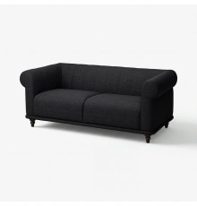 Sofa 2-osobowa, Lejde antracyt/brązowy VISKAFORS 394.432.52