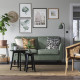 Sofa 2-osobowa, Hemmesta szarozielony EKHOLMA 395.799.19