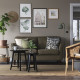 Sofa 2-osobowa, Kilanda szarobrązowy EKHOLMA 395.799.24