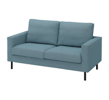 Sofa dwuosobowa, Fridtuna ciemny szaroniebieski SALTSJÖBADEN 396.225.07