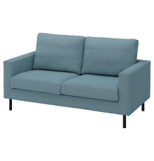 Sofa dwuosobowa, Fridtuna ciemny szaroniebieski SALTSJÖBADEN 396.225.07