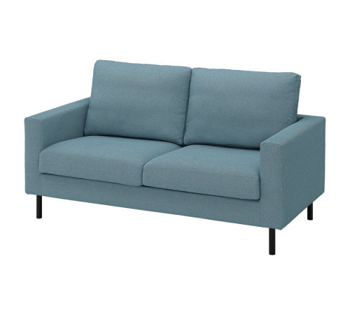 Sofa dwuosobowa, Fridtuna ciemny szaroniebieski SALTSJÖBADEN 396.225.07
