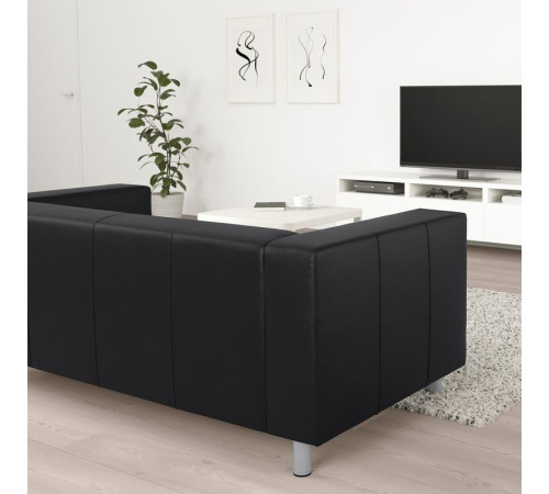 Sofa 2-osobowa, Bomstad czarny KLIPPAN 403.993.14