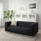Sofa 2-osobowa, Bomstad czarny KLIPPAN 403.993.14