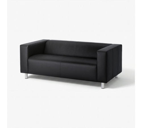 Sofa 2-osobowa, Bomstad czarny KLIPPAN 403.993.14
