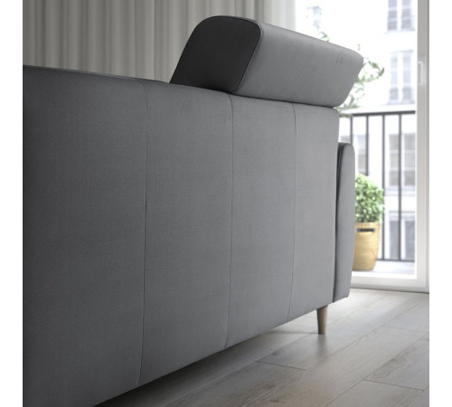 Sofa 2-osobowa, Hakebo ciemnoszary SLATORP 405.943.77