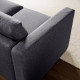 Sofa 2-osobowa, Gunnared średnioszary VIMLE 493.989.75