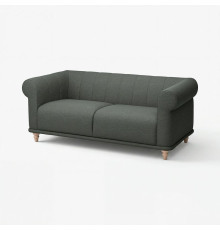 Sofa 2-osobowa, Lejde/szary/zielony brzoza VISKAFORS 494.432.18