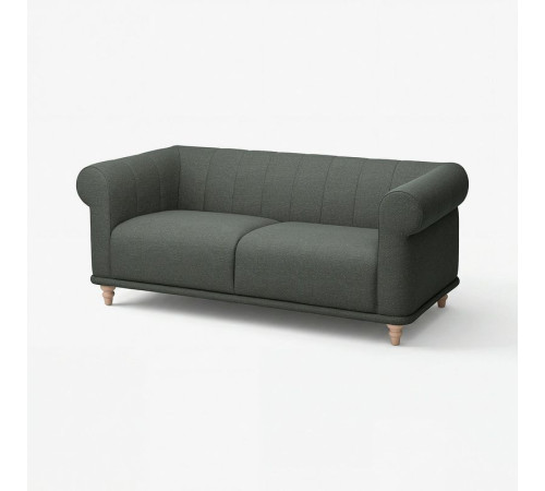 Sofa 2-osobowa, Lejde/szary/zielony brzoza VISKAFORS 494.432.18
