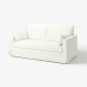 Sofa 2-osobowa, Hallarp biały HYLTARP 494.896.16