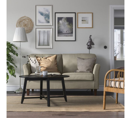 Sofa 2-osobowa, Hemmesta szarobeżowy EKHOLMA 495.799.14