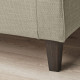 Sofa 2-osobowa, Hemmesta szarobeżowy EKHOLMA 495.799.14