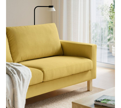 Sofa dwuosobowa, Fridtuna żółty SALTSJÖBADEN 495.999.07