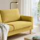 Sofa dwuosobowa, Fridtuna żółty SALTSJÖBADEN 495.999.07