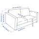 Sofa 2-osobowa, Grann/Bomstad czarny VIMLE 593.062.92