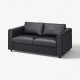 Sofa 2-osobowa, Grann/Bomstad czarny VIMLE 593.062.92