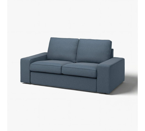 Sofa 2-osobowa, Gunnared niebieski KIVIK 594.848.02