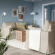 Sofa 2-osobowa, Hemmesta jasnobeżowy HYLTARP 595.149.03