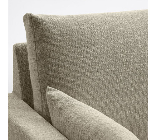 Sofa 2-osobowa, Hemmesta jasnobeżowy HYLTARP 595.149.03
