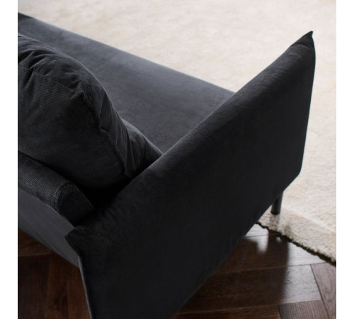 Sofa dwuosobowa, Saxemara czarnoniebieski MANNARP 596.191.51