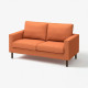 Sofa dwuosobowa, Tonerud czerwonobrązowy SALTSJÖBADEN 596.274.91