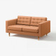 Sofa 2-osobowa, Grann/Bomstad złoto-brązowy/drewno LANDSKRONA 692.702.64