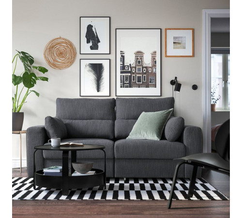 Sofa 2-osobowa, Hillared antracyt ESKILSTUNA 695.201.83