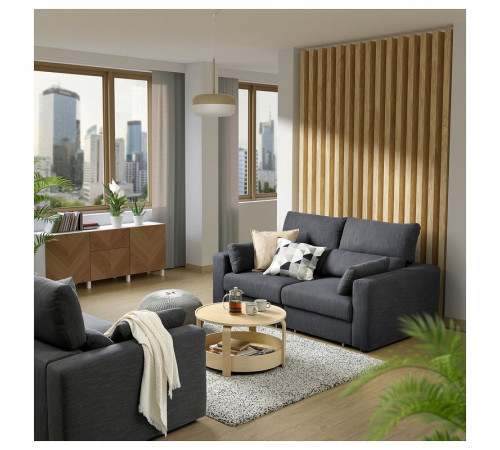 Sofa 2-osobowa, Hillared antracyt ESKILSTUNA 695.201.83