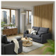 Sofa 2-osobowa, Hillared antracyt ESKILSTUNA 695.201.83