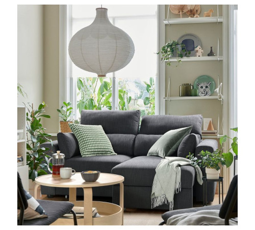 Sofa 2-osobowa, Hillared antracyt ESKILSTUNA 695.201.83