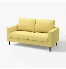 Sofa dwuosobowa, Fridtuna żółty SALTSJÖBADEN 696.225.15
