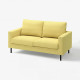Sofa dwuosobowa, Fridtuna żółty SALTSJÖBADEN 696.225.15